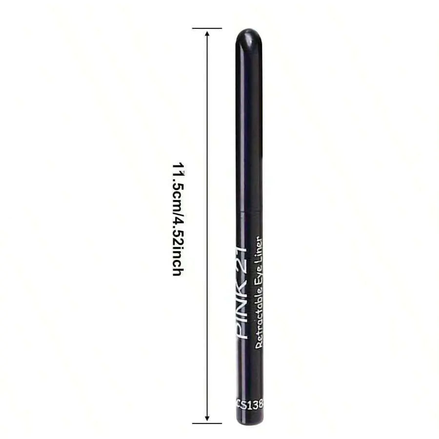 3pcs Waterproof Black Eyeliner Pencils- Eye Makeup