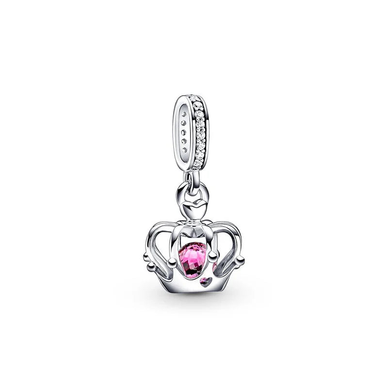 925 Silver Various Hot Air Ball Pendant Collection Charm Fit