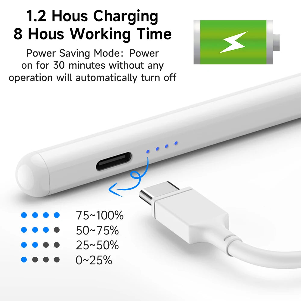 For Apple Pencil 2 1 Palm Rejection Power Display