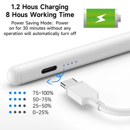 For Apple Pencil 2 1 Palm Rejection Power Display