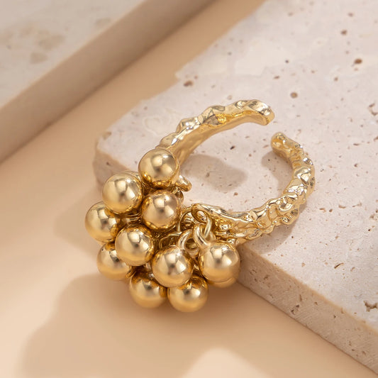 Creative Design Small Ball Ring for Women