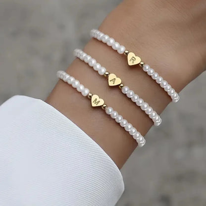 26 Letters Initial Bracelet For Women