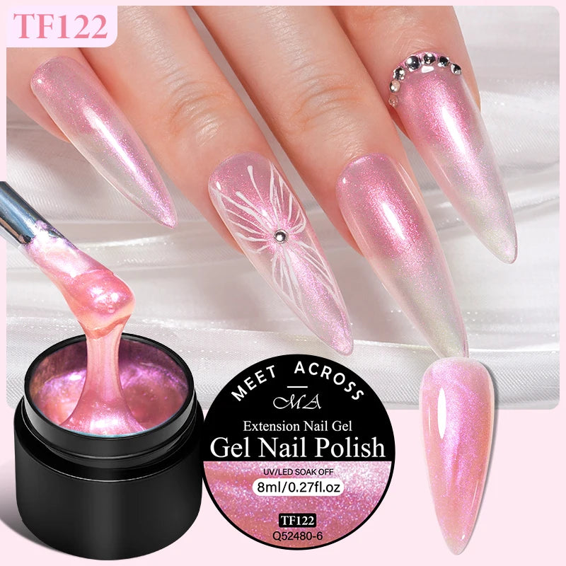 7ml Clear Non Stick Hand Solid Extension Nail Gel