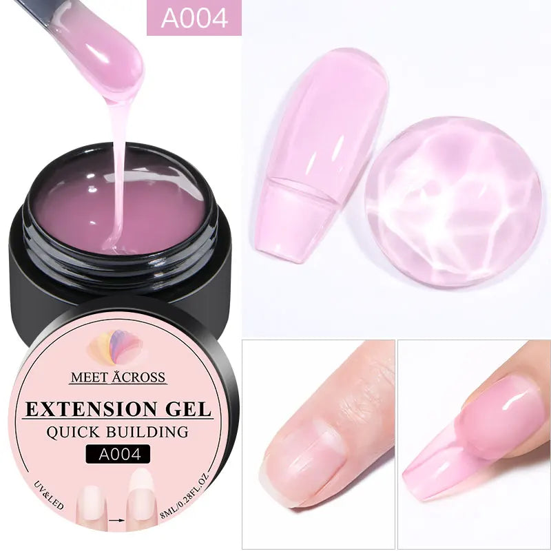 7ml Clear Non Stick Hand Solid Extension Nail Gel