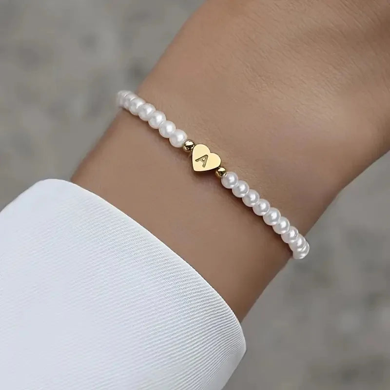 26 Letters Initial Bracelet For Women