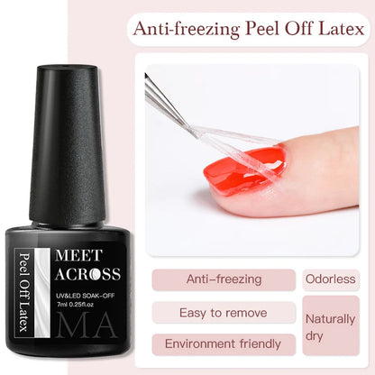 7ml Clear Non Stick Hand Solid Extension Nail Gel