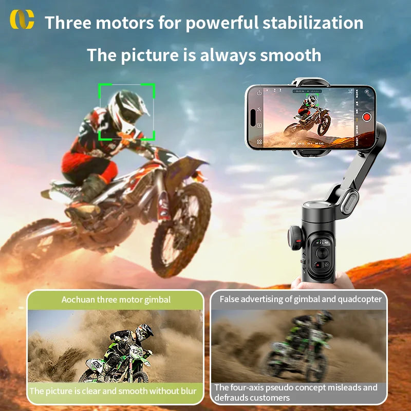 3-Axis Handheld Gimbal Stabilizer for Smartphone