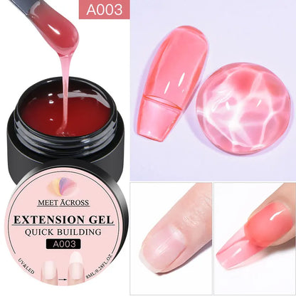 7ml Clear Non Stick Hand Solid Extension Nail Gel