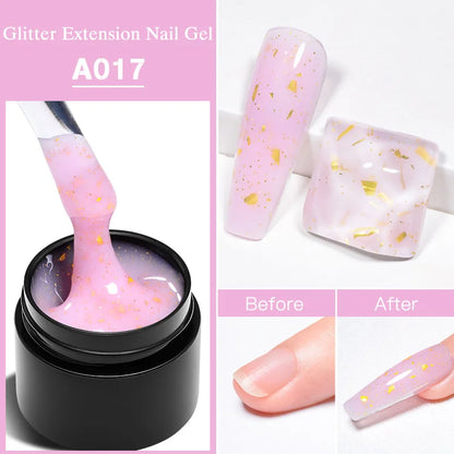 7ml Clear Non Stick Hand Solid Extension Nail Gel