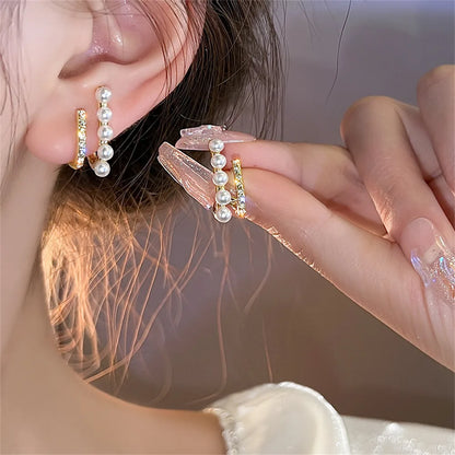 Pearl Earrings for Women Girl