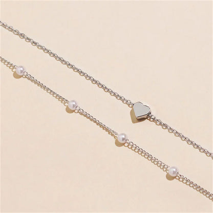 Simple Pearl Choker Necklaces for Women Fashion