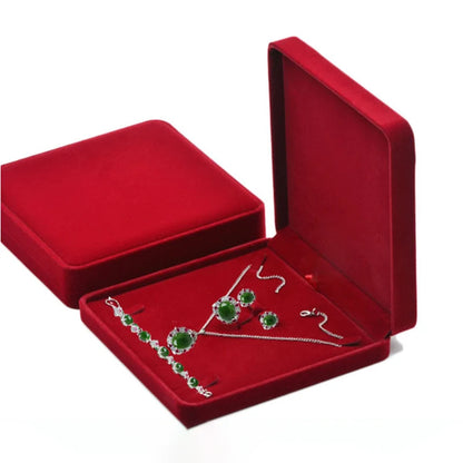 New Portable Velvet Jewelary Storage Box For Travel