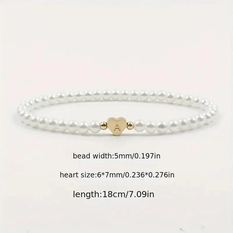 26 Letters Initial Bracelet For Women