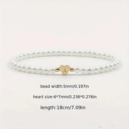 26 Letters Initial Bracelet For Women