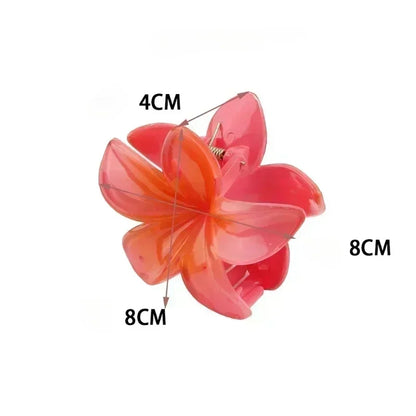 2/4PCS Fashion Women Flower Hair Clips