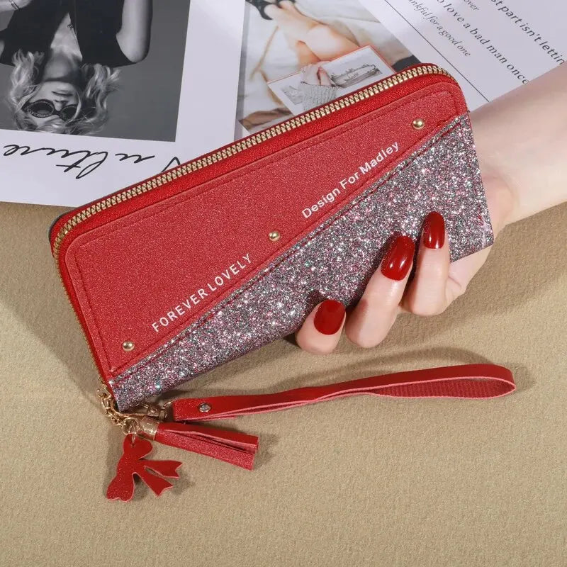 New Long Women's Zipper Wallet