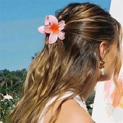 2/4PCS Fashion Women Flower Hair Clips