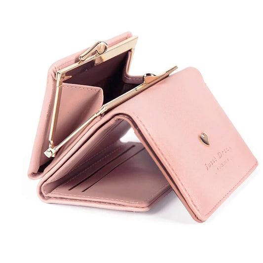 Fresh Folding Mini Metal Wallet Cute Animal Purse