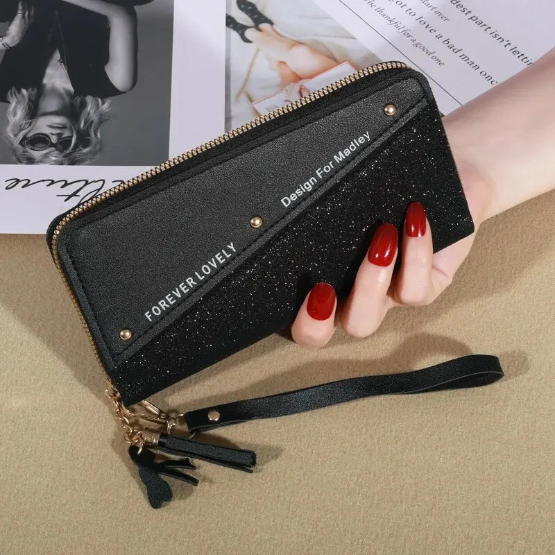 New Long Women's Zipper Wallet