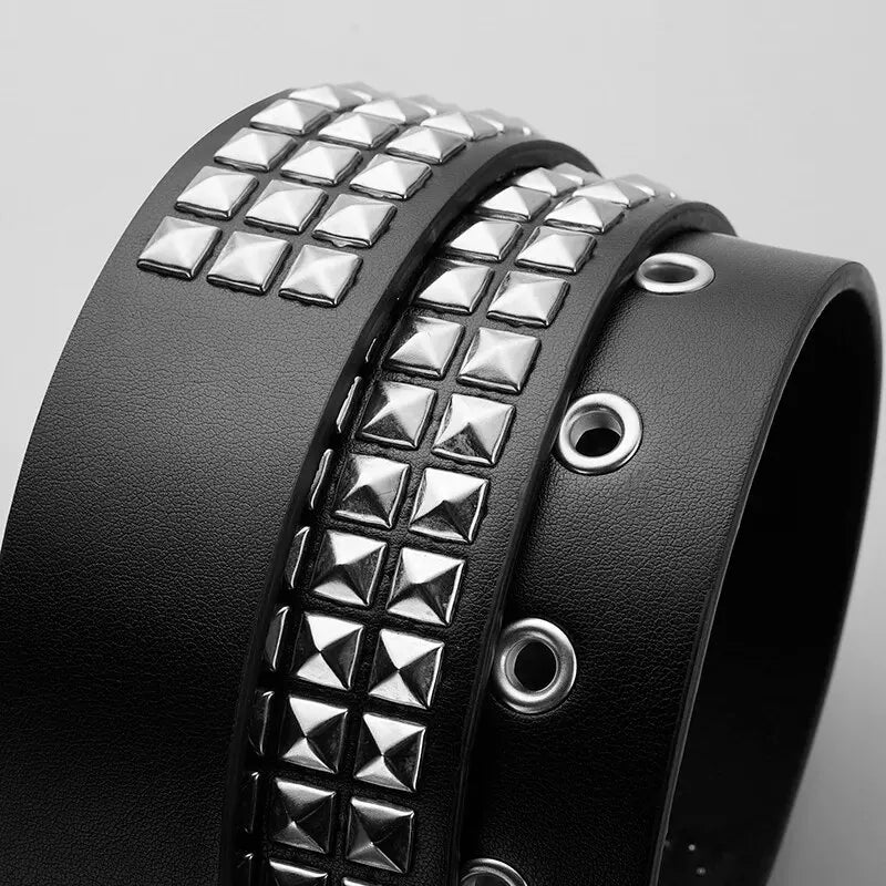 Trend Rivet Belt Heavy Metal Belt Women