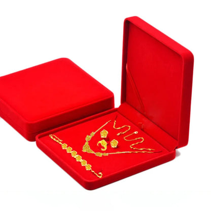 New Portable Velvet Jewelary Storage Box For Travel