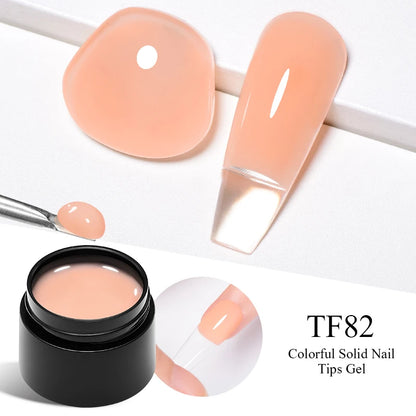 7ml Clear Non Stick Hand Solid Extension Nail Gel