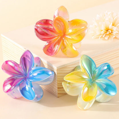 2/4PCS Fashion Women Flower Hair Clips