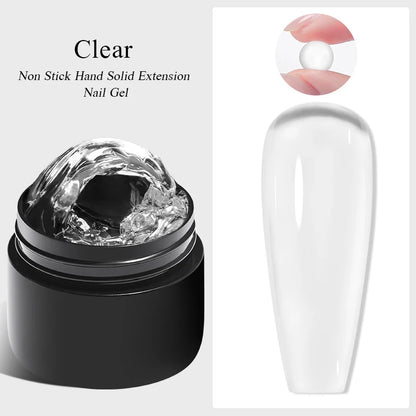 7ml Clear Non Stick Hand Solid Extension Nail Gel