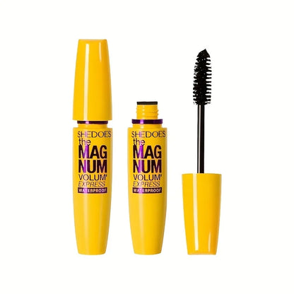 4D Black Mascara Thickening, Lengthening, Curling, Waterproof Liquid Fiber Mascara