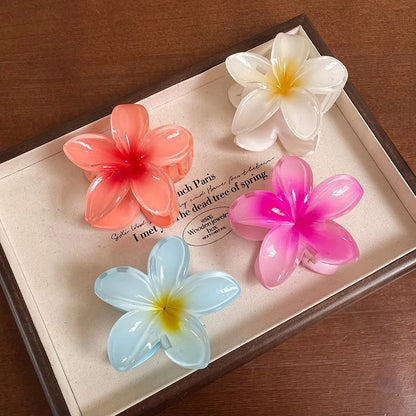 2/4PCS Fashion Women Flower Hair Clips